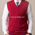 PK16B8182 mens cashmere v neck vest